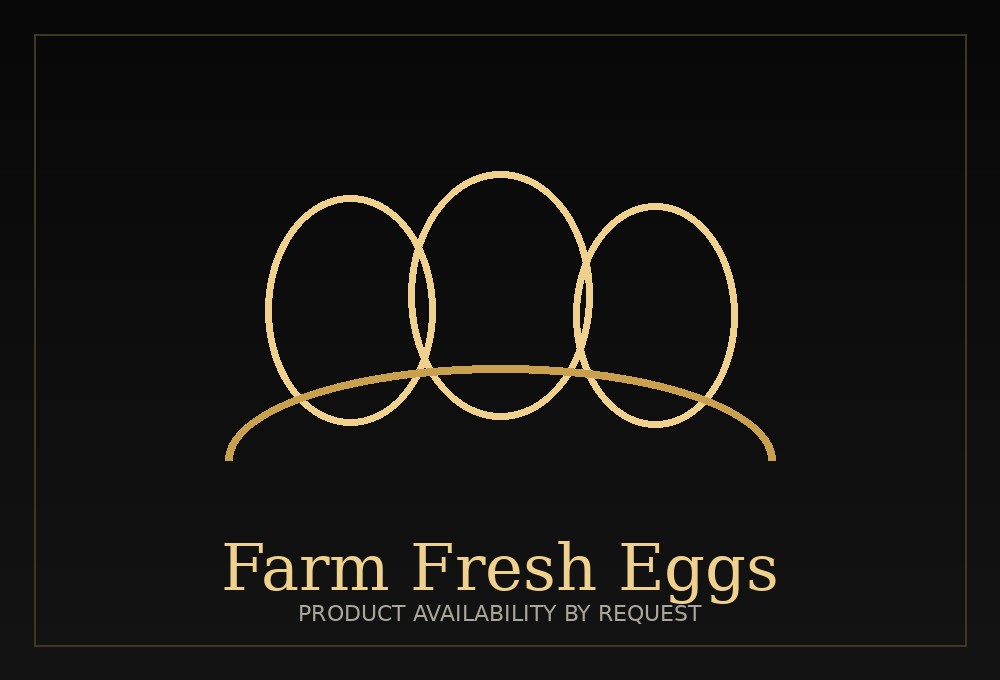 Illustration of farm fresh eggs