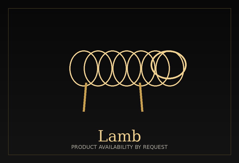 Illustration representing lamb products