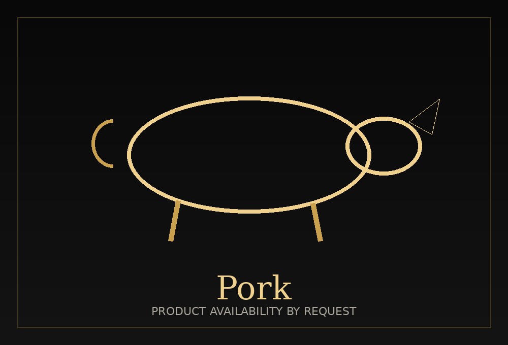 Illustration representing pork products